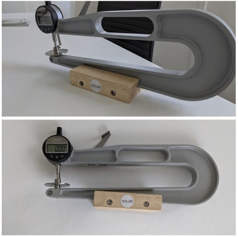 calati 300gcd digital thickness gauge iso:2589
