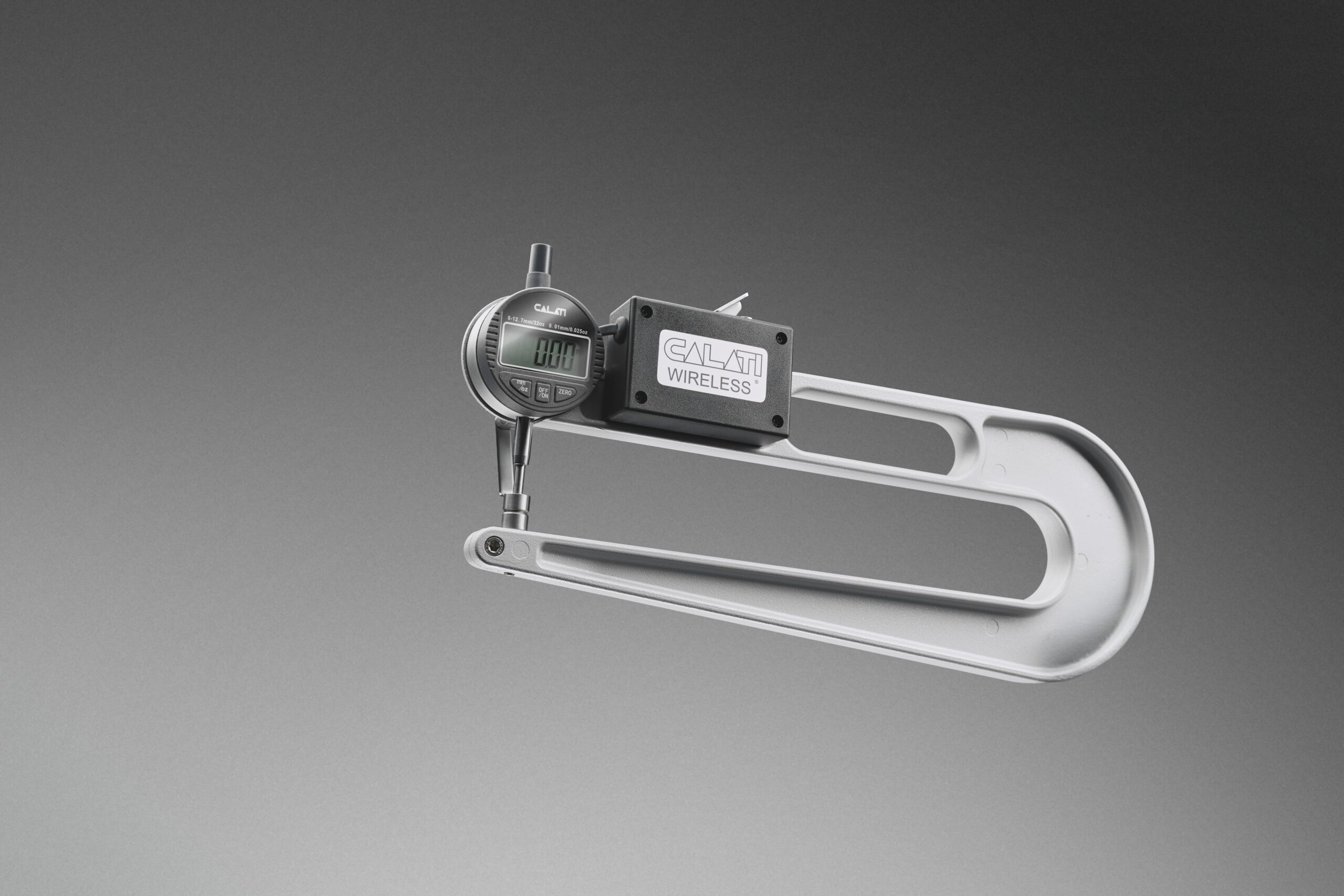 Calati Wireless digital thickness gauge suspended for leather and hide thickness measurement